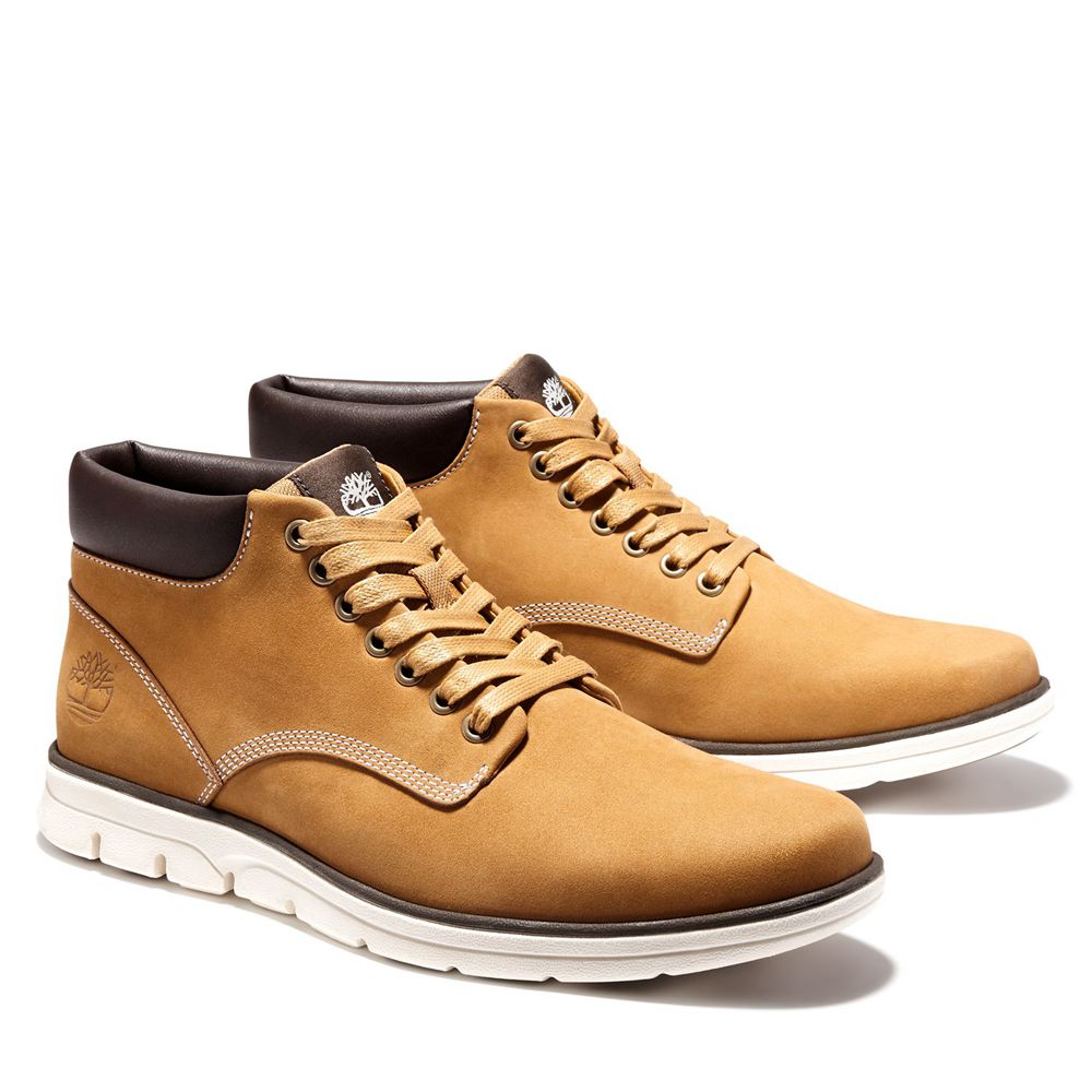 Botas de Seguridad Timberland Argentina Hombre - Bradstreet Cuero Sneaker - Marrones - TLSOQX-410